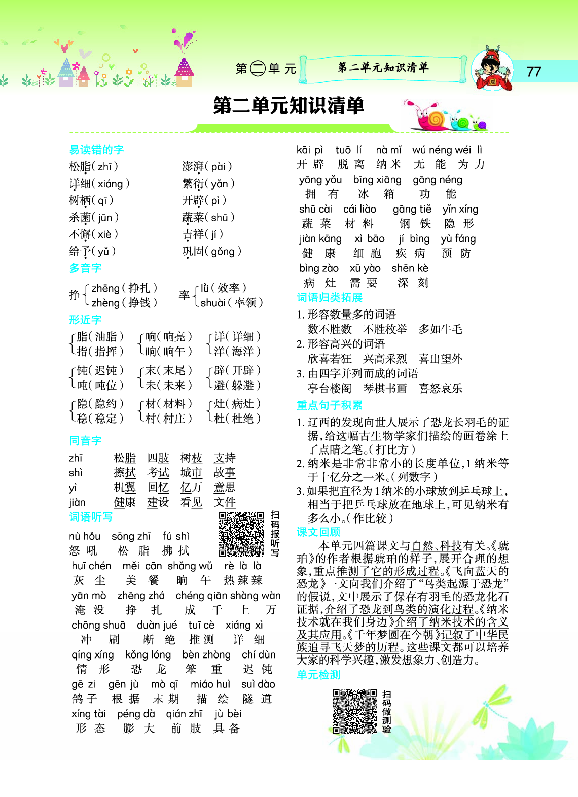 语文详解4年级下知识清单.pdf 第2页