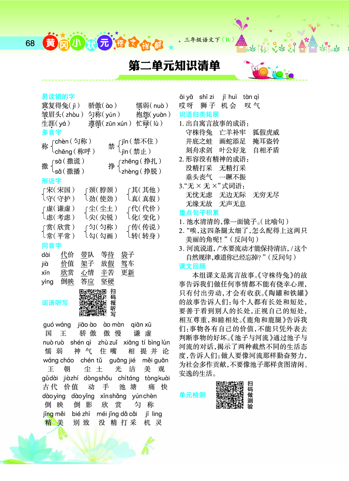 语文详解3年级下知识清单.pdf 第2页