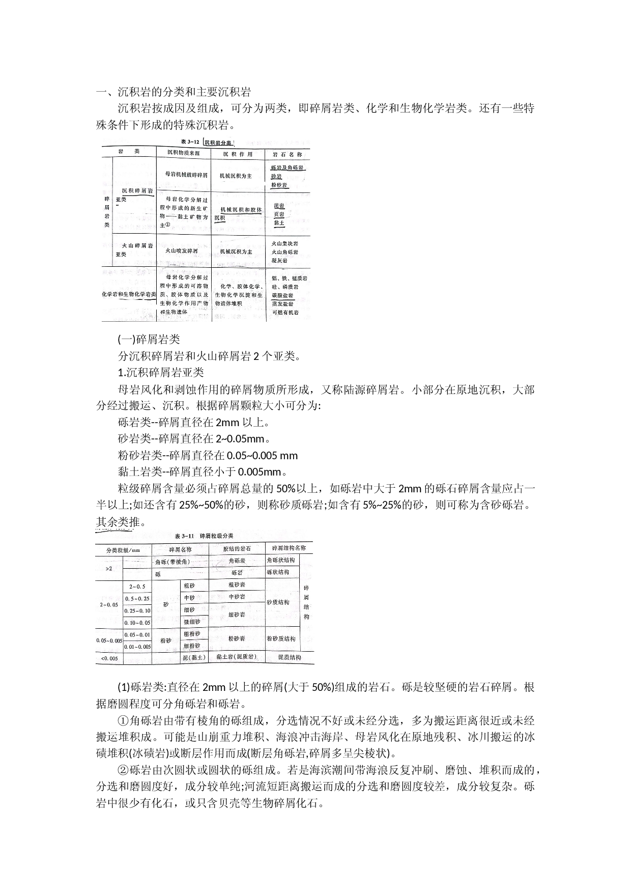 04 沉积岩的分类与主要沉积岩-【超前培优】备战2023年高考地理之探讨大学地理知识.docx 第1页