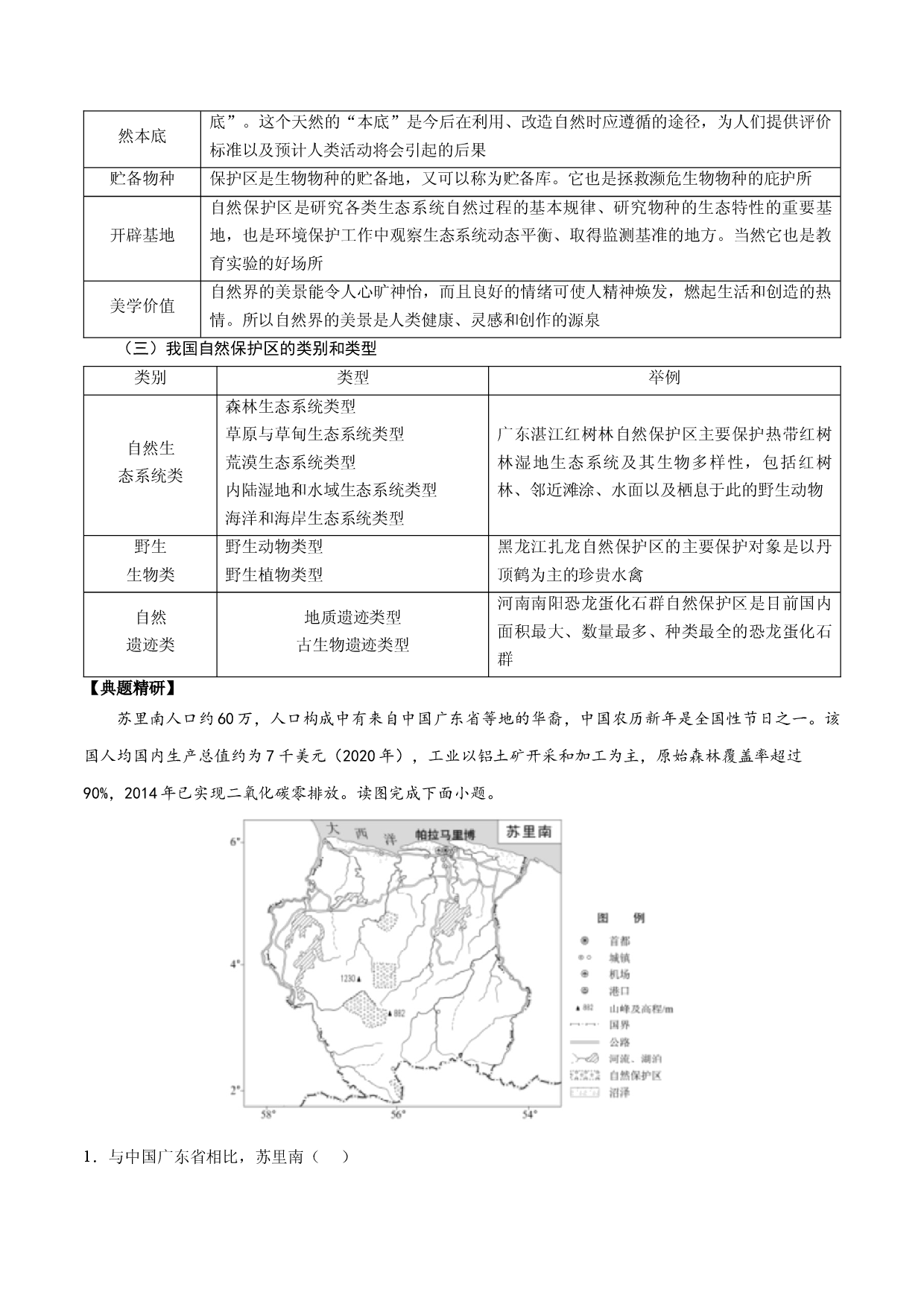 5.5 生态保护与国家安全、全球气候变化与国家安全（讲练）-【高考君】备战2023年高考地理大一轮复习全考点精讲练（新高考专用）.docx 第2页