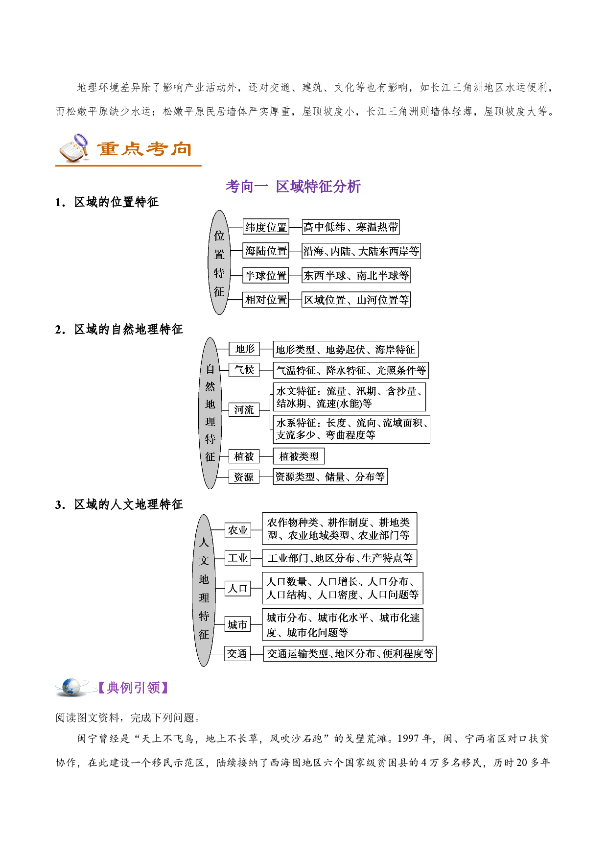 考点41 地理环境差异对区域发展的影响-备战2022年高考地理一轮复习考点帮.doc 第2页