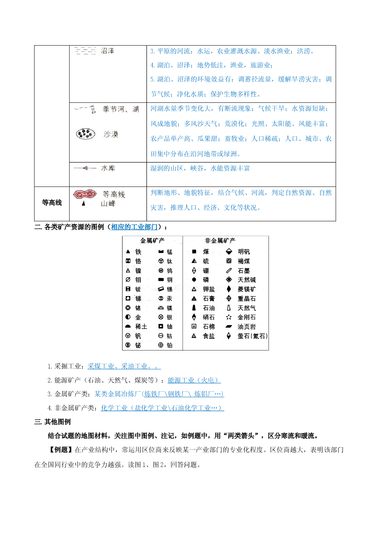 秘籍05 考前速熟核心能力点：向图例和注记中的地理信息要答案-2023年高中地理合格考得分秘籍（上海专用）.docx 第2页