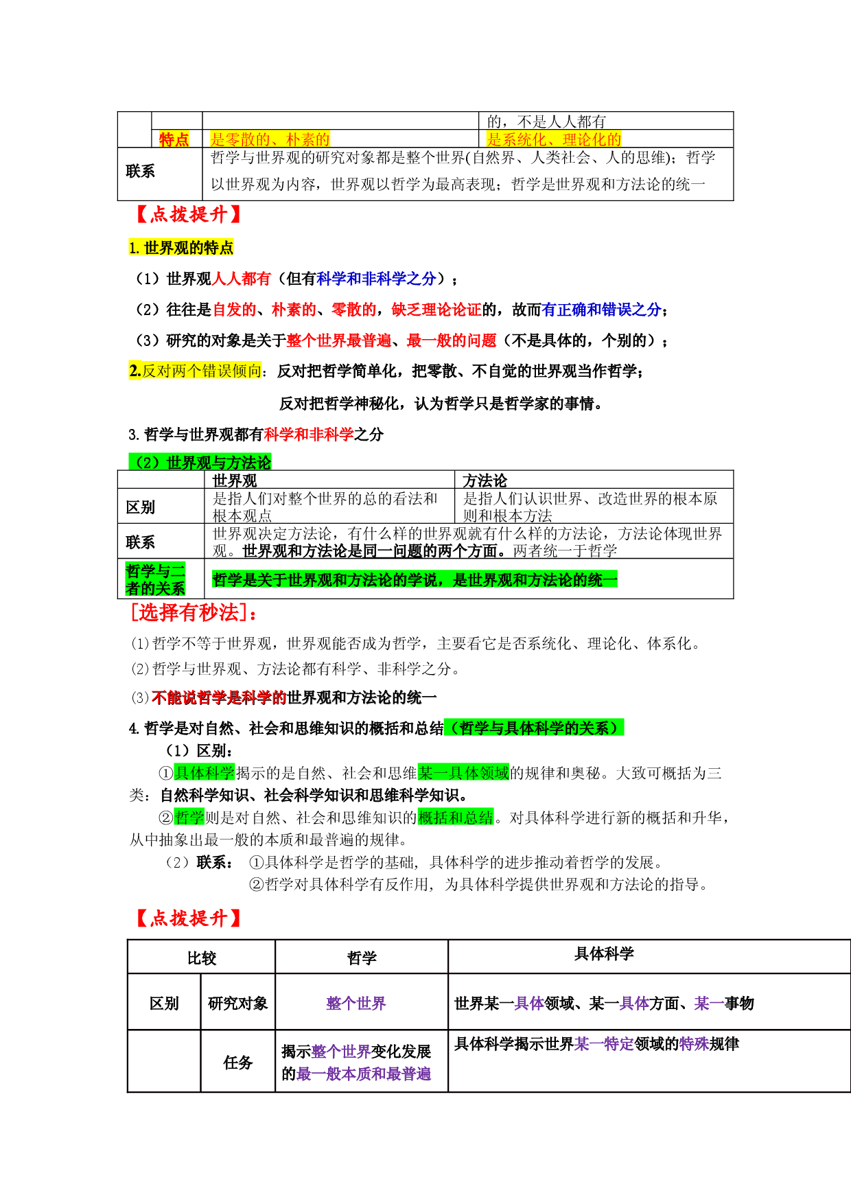 第一课 时代精神的精华-【轻巧记忆】2023-2024学年高二政治重点难点知识手册（统编版必修4）.docx 第2页
