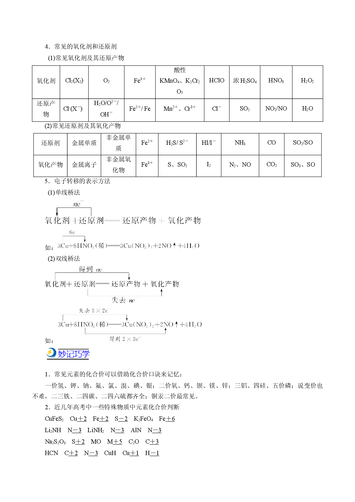 考点05  氧化还原反应-备战2022年高考化学一轮复习考点帮（浙江专用）.docx 第2页