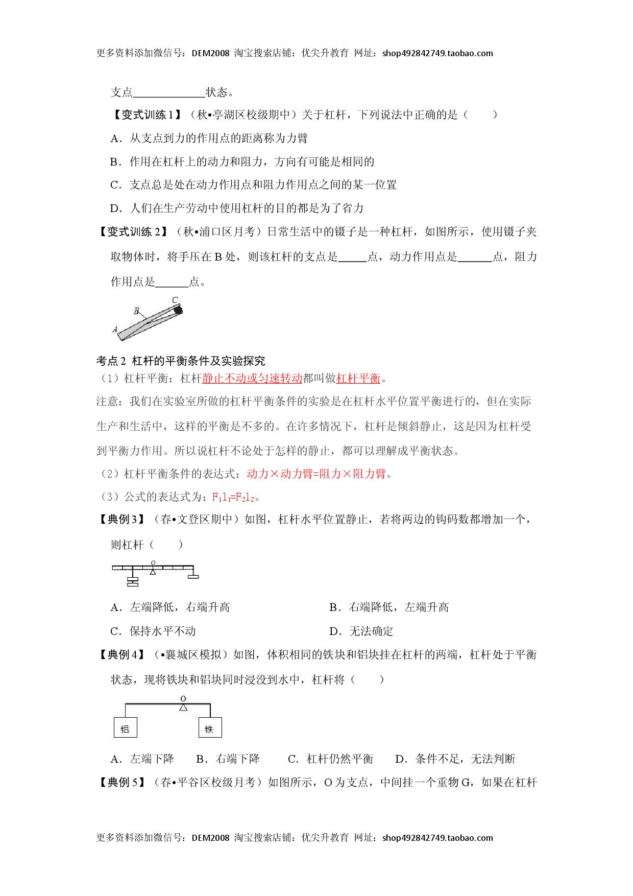 12.1 杠杆（原卷版）.docx 第2页